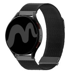 imoshion Mailändische Magnetarmband -   Universelle 22 mm Anschluss - Schwarz