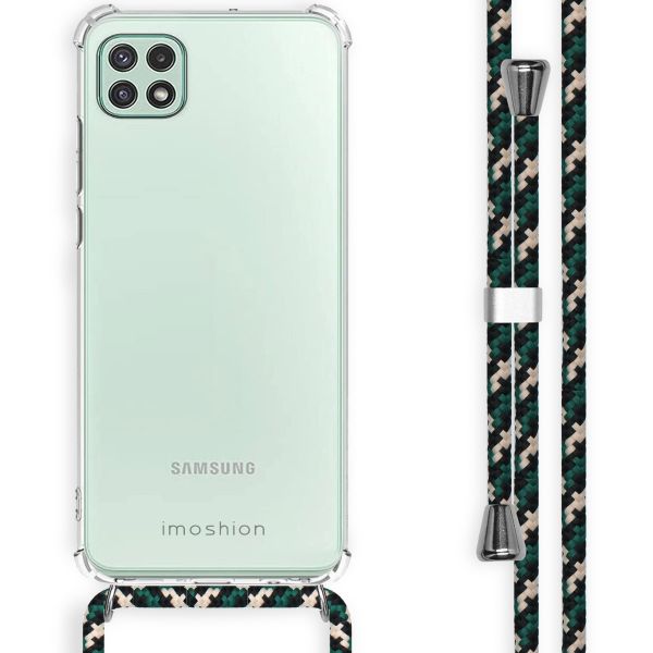 imoshion Backcover mit Band Samsung Galaxy A22 (5G) - Green Multi Color