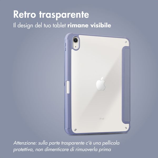 imoshion Origami Klapphülle Apple iPad 11 (2025) 11 Zoll A16 / iPad 10 (2022) 10.9 Zoll - Lavender