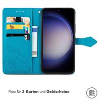 imoshion Mandala Klapphülle Samsung Galaxy S23 FE - Türkis