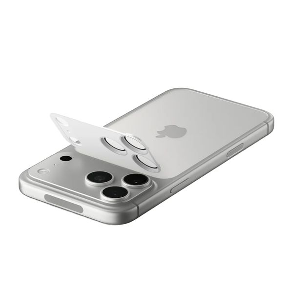 Spigen GLAStR EZ Fit Optik Kameraschutz für das Apple iPhone 17 Pro Max - Silver
