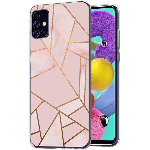 imoshion Design Hülle für das Samsung Galaxy A51 - Pink Graphic