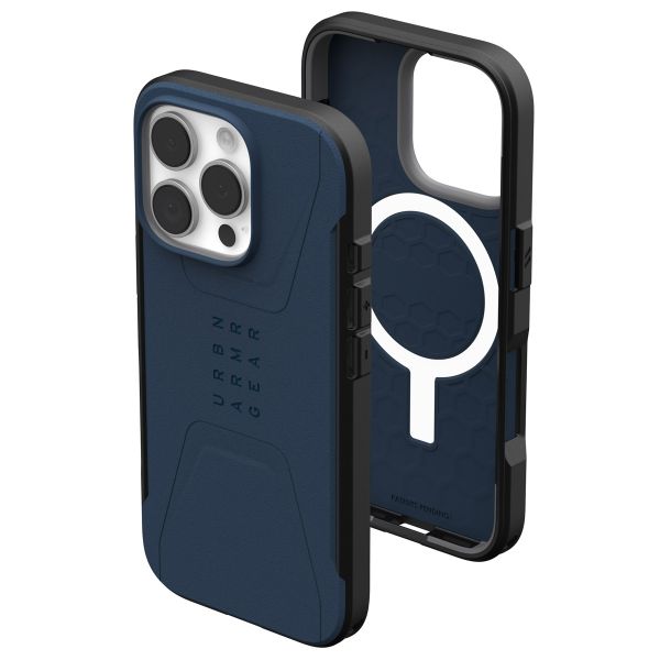 UAG Civilian Backcover MagSafe für das iPhone 16 Pro - Mallard