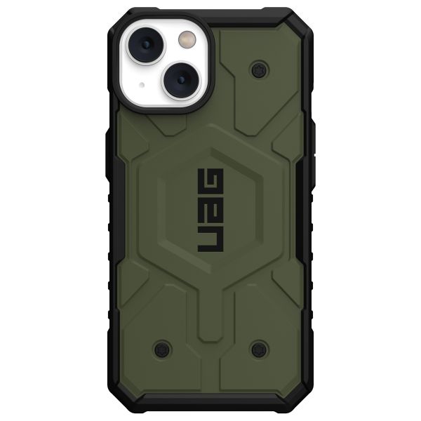 UAG Pathfinder Case MagSafe für das iPhone 14 - Olive