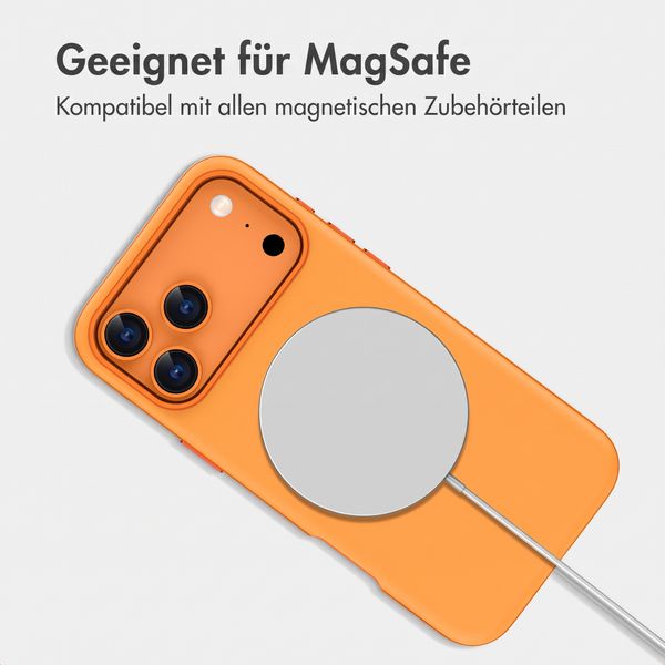 imoshion Color Backcover mit Thin MagSafe Ring Apple iPhone 18 Pro Max / 17 Pro Max - Orange