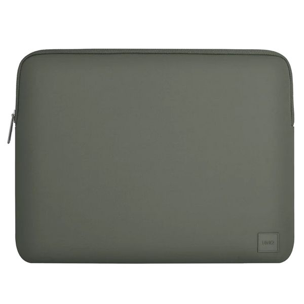 Uniq Cyprus Laptop Hülle 14 Zoll - Laptop Sleeve - Pewter Green