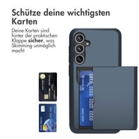 imoshion Backcover mit Kartenfach Samsung Galaxy S23 FE - Dunkelblau