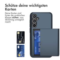 imoshion Backcover mit Kartenfach für das Samsung Galaxy S23 FE - Dunkelblau