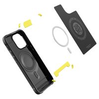 Spigen Rugged Armor Backcover MagSafe für das Apple iPhone 14 Pro Max- Schwarz