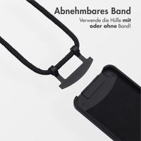 imoshion Color Backcover mit abtrennbarem Band MagSafe für das Samsung Galaxy S24 / S25- Schwarz