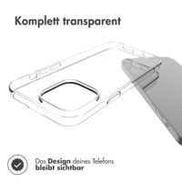 Accezz TPU Clear Cover für das iPhone 14 Pro Max - Transparent