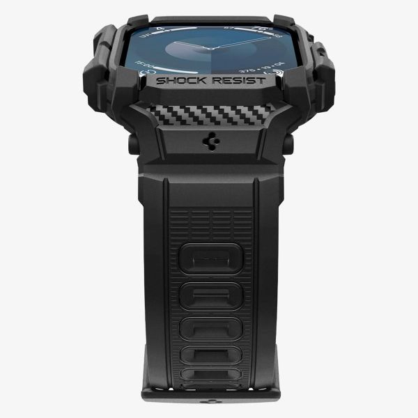 Spigen Rugged Armor™ Pro Case für Apple Watch Series 10 / 11 - 46 mm - Matte Black