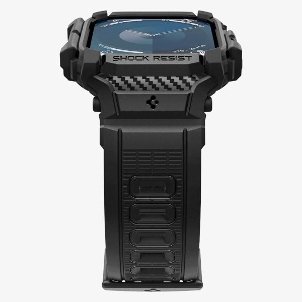 Spigen Rugged Armor™ Pro Case für Apple Watch 10 - 46 mm - Matte Black