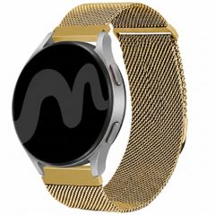 imoshion Magnetisches Milanaise Armband -   Universelle 22 mm Anschluss - Größe S - Gold