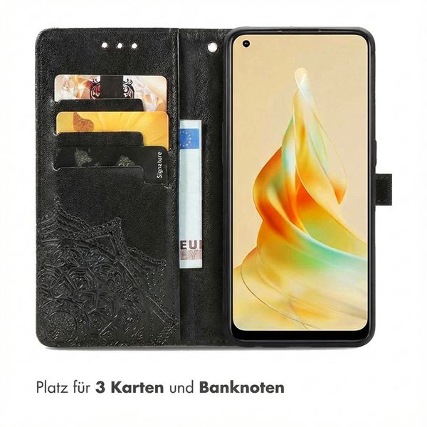 imoshion Mandala Klapphülle Oppo Reno 8 T (4G) - Schwarz