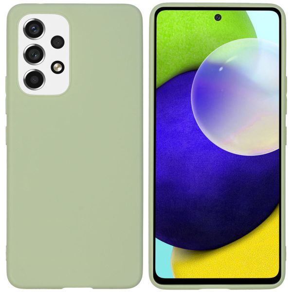 imoshion Color TPU Hülle für das Samsung Galaxy A53 - Olive Green