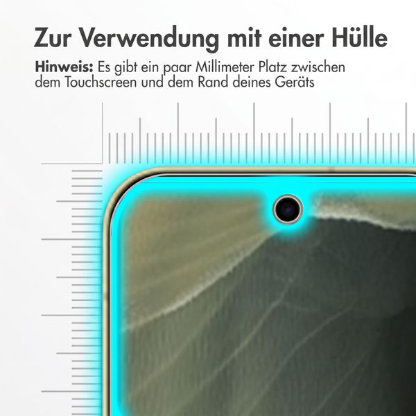 Accezz Displayschutz 2er-pack aus gehärtetem Glas Google Pixel 11