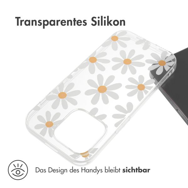 imoshion Design Hülle für das iPhone 14 Pro - Daisy flower