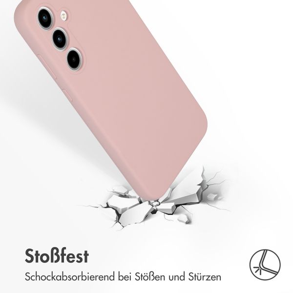 Accezz Liquid Silikoncase Samsung Galaxy A35 - Rosa