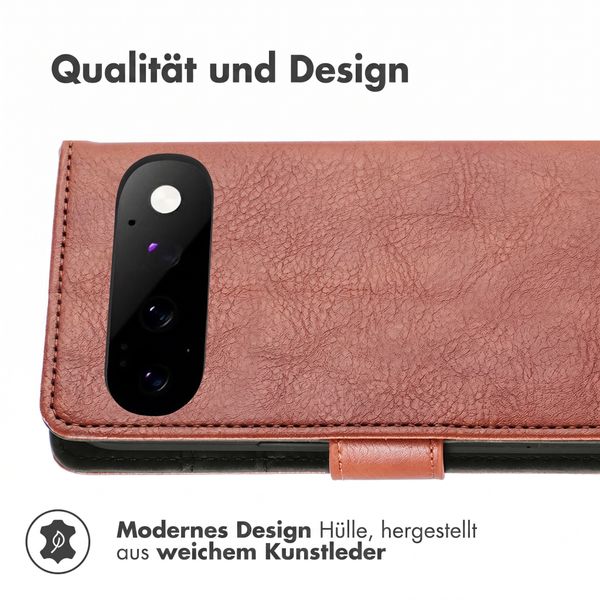 imoshion Luxuriöse Klapphülle Google Pixel 11 - Braun