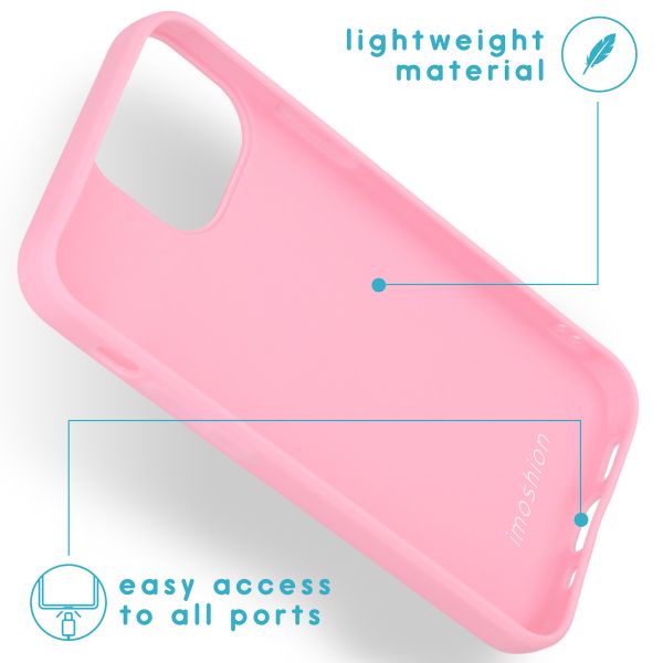 imoshion Color TPU Hülle für das iPhone 13 Mini - Rosa