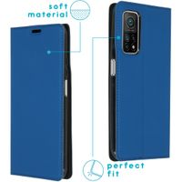 imoshion Slim Folio Klapphülle Xiaomi Mi 10T (Pro) - Dunkelblau