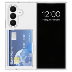imoshion Backcover mit Kartenhalter Samsung Galaxy Z Fold 8 Ultra - Transparent