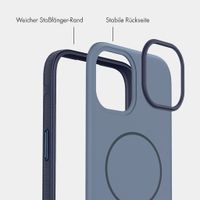 imoshion Color Backcover mit Thin MagSafe Ring Apple iPhone 15 - Dunkelblau