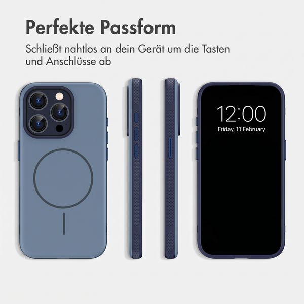 imoshion Color Backcover mit Thin MagSafe Ring Apple iPhone 15 Pro - Dunkelblau