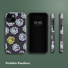 Selencia Vivid Rückabdeckung mit MagSafe Apple iPhone 14 - Wavy Smiley Green