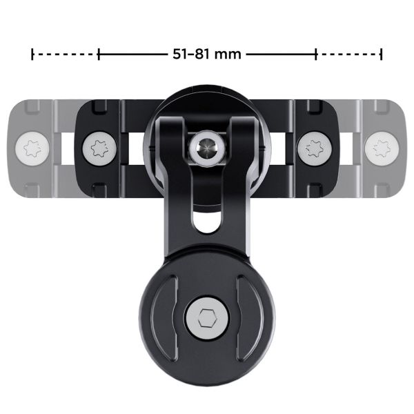 SP Connect Brake Mount L - Handyhalterung für Motorrad und Roller - Bremsflüssigkeitsbehälter - Schwarz