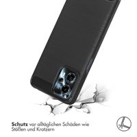 imoshion Brushed Back Cover für das Motorola Moto G13 / G23 - Schwarz