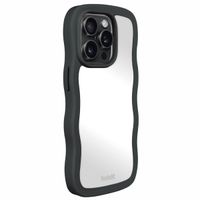 Holdit Wavy Case für das iPhone 15 Pro Max - Black / Mirror