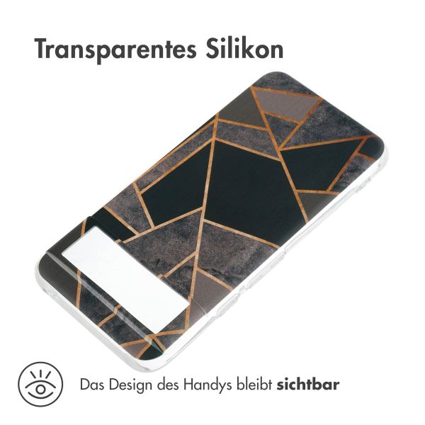 imoshion Design Hülle Google Pixel 8 - Black Graphic