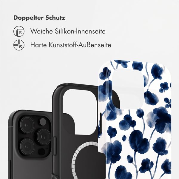 Selencia Vivid Rückabdeckung mit MagSafe Apple iPhone 16 Pro Max - Midnight Blossom