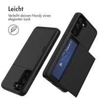 imoshion Backcover mit Kartenfach Samsung Galaxy S21 - Schwarz