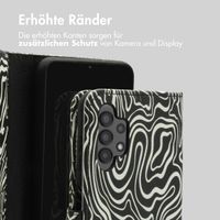 imoshion Design Klapphülle Samsung Galaxy A13 (4G) - Black And White