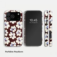 Selencia Vivid Back Cover Apple iPhone 18 Pro Max / 17 Pro Max - Choco Flower Pop