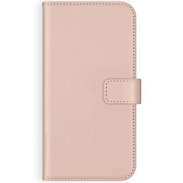Selencia Echtleder Klapphülle Apple iPhone 12 Mini - Dusty Pink