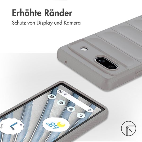 imoshion EasyGrip Back Cover für das Google Pixel 7a - Grau