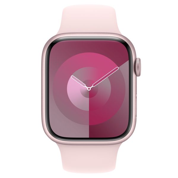 Apple Sport Band für Apple Watch Series 1 bis 10 / SE / Ultra (2) (44/45/46/49 mm) - Größe M/L - Light Pink