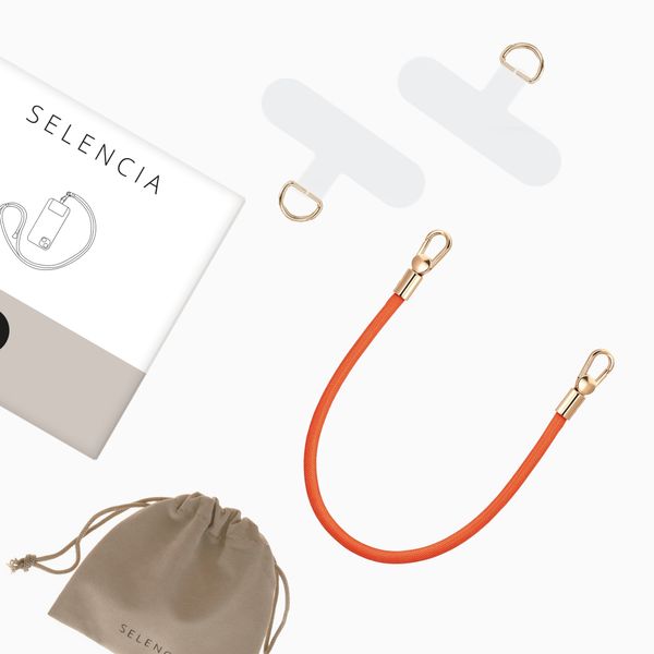 Selencia Universal Armband mit 2 Haken - Burnt Sienna