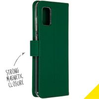 Accezz Wallet TPU Klapphülle für das Samsung Galaxy A31 - Grün