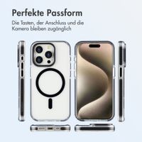 imoshion Combat MagSafe Hülle Apple iPhone 15 Pro - Schwarz