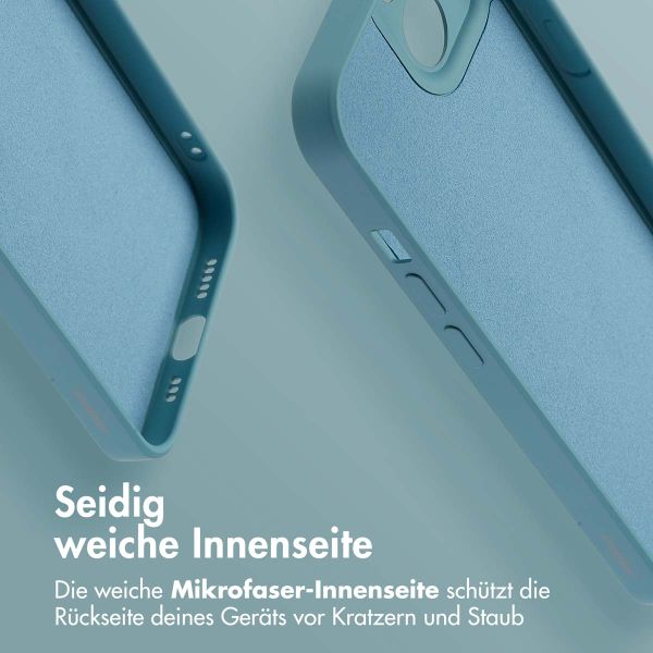 imoshion Color Back Cover mit MagSafe Apple iPhone 13 Mini - Smoke Green