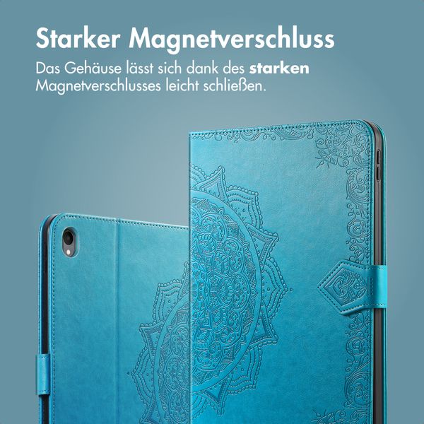 imoshion Mandala Klapphülle Samsung Galaxy Tab S11 - Türkis