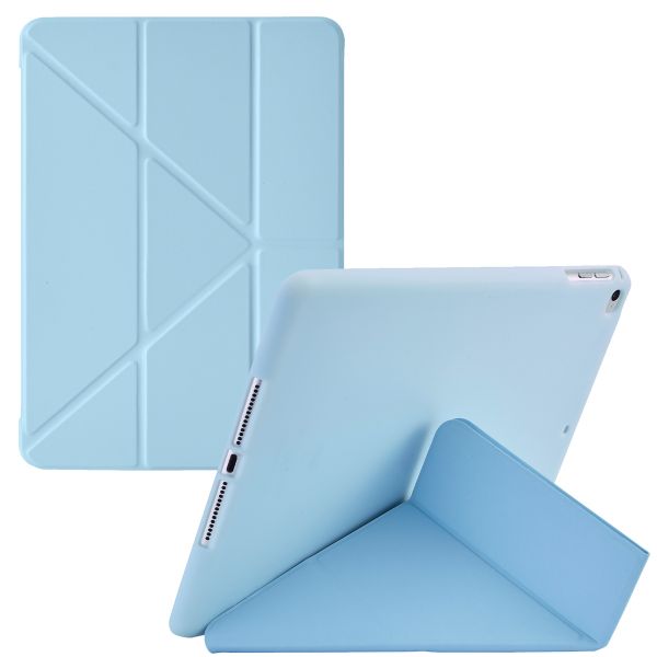 imoshion Origami Klapphülle für das iPad 6 (2018) / 5 (2017) / Air 2 (2014) / Air 1 (2013) - Hellblau