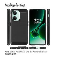 imoshion Brushed Back Cover für das OnePlus Nord 3 - Schwarz