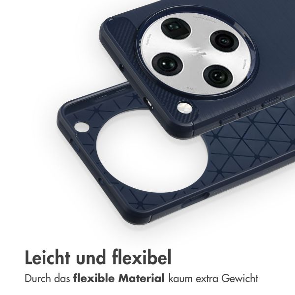 imoshion Brushed Back Cover Oppo Find X8 Pro - Dunkelblau