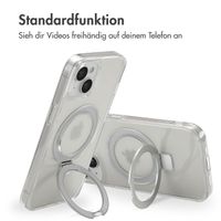 Accezz Ring Stand Backcover mit MagSafe für das iPhone 15 - Transparent